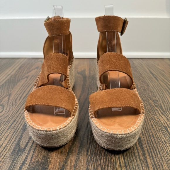 Soludos Palma Suede Platform Espadrille Sandals size 7.5 - Picture 3 of 9